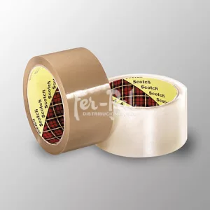 3M™ Scotch® Cinta de embalaje 371, PP, 48 micras/ pp. 28 micras.