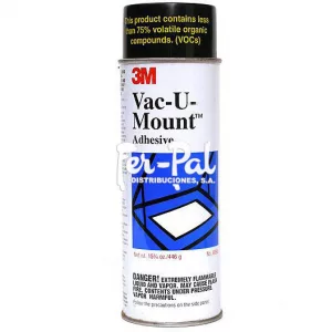 Aerosol 3M™ Vac-U-Mount, transparente, 400 ml