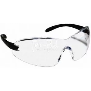Gafas ELYS SPORT negras PC incolora anti-rayaduras. Principal.