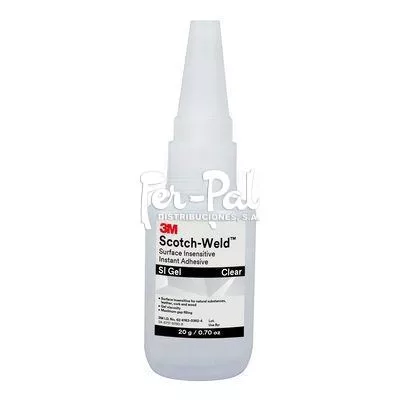 3M™ Scotch-Weld™ SI Gel Adhesivo instantáneo