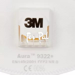 3M™ Aura™ 9332+ Mascarilla FFP3 con válvula - Imagen 3