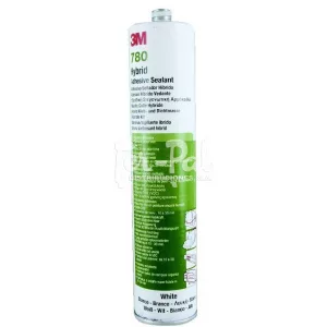 3M™ Adhesivo Sellador Híbrido 780, Blanco, 290 ml, Cartucho plástico