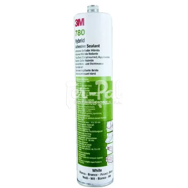 3M™ Adhesivo Sellador Híbrido 780, Blanco, 290 ml, Cartucho plástico