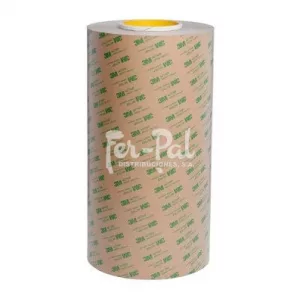 3M™ Cinta adhesiva transferidora 467MP, Transparente, 1220 mm x 55 m, 0.06 mm