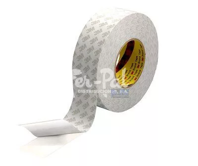 3M™ Cinta de doble cara 9080HL, Blanca, 0.16 mm