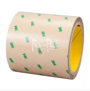 3M™ Cinta de doble cara 99786, Transparente, 1220 mm x 55 m, 0.14 mm