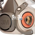 3M™ Kit de media máscara reutilizable mediana con filtro A1P2 R, 6212M detalle