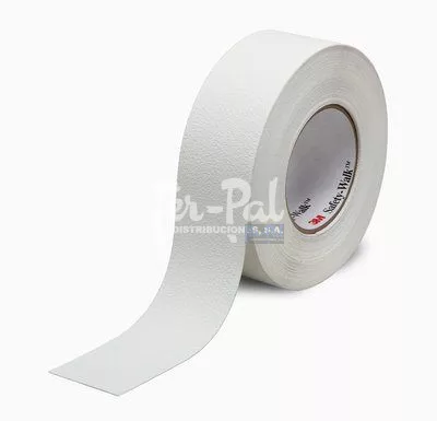 3M™ Safety Walk™ 280 Antideslizante Baja Agresividad Soporte Flexible, Blanco