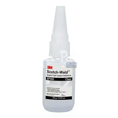 3M™ Scotch-Weld™ Adhesivo Instantáneo Super Rápido SF100, 20 g