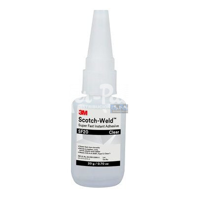 3M™ Scotch-Weld™ Adhesivo Instantáneo Super Rápido SF20, 20 g