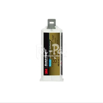3M™ Scotch-Weld™ Adhesivo acrílico de bajo olor DP810, Transparente, 48.5 ml,
