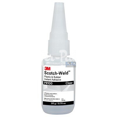 3M™ Scotch-Weld™ Adhesivo instantáneo PR100 20GR