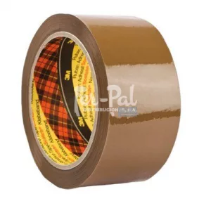 3M™ Scotch® Cinta de embalaje 309, PP BAJO RUIDO, Marrón