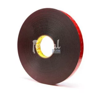 3M™ VHB™ Cinta de espuma acrílica 5925F, Negra, 0.6 mm