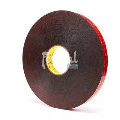3M™ VHB™ Cinta de espuma acrílica 5925F, Negra, 0.6 mm