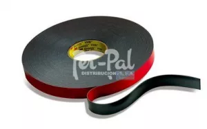 3M™ VHB™ Cinta retardante de llama 5958FR, Negra, 25 mm x 33 m, 1.0 mm