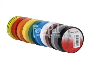 Cintas elctricas Temflex 1500 colores Fer-Pal