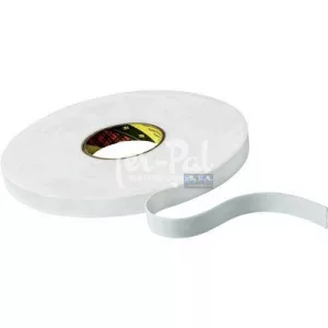 3M™ Cinta de espuma de doble cara 9508W, Blanca