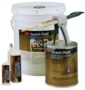 3M™ Scotch-Weld™ Adhesivo acrílico de bajo olor DP8010