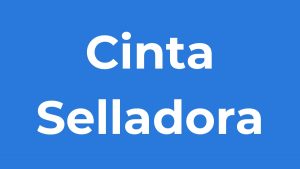 Cinta selladora