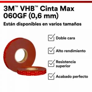 3M™ VHB™ Max-060GF Cinta Adhesiva de Doble Cara Extrafuerte - Imagen 4