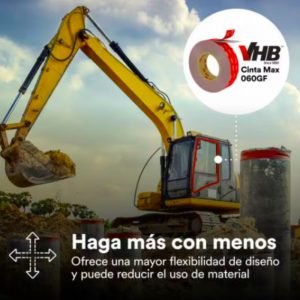 3M™ VHB™ Max-060GF Cinta Adhesiva de Doble Cara Extrafuerte - Imagen 7