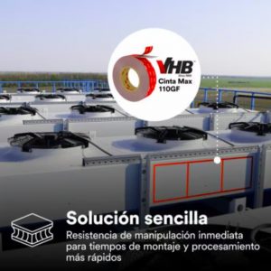 3M™ VHB™ Max-110GF Cinta Adhesiva de Doble Cara Extrafuerte - Imagen 8
